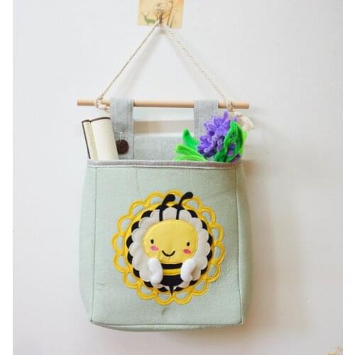 Wall Mounted Storage Bag Wardrobe Hanging Organizer Sundries Cosmetics Toys Holders Bag Hang Cosmetics Toys Storage Containers