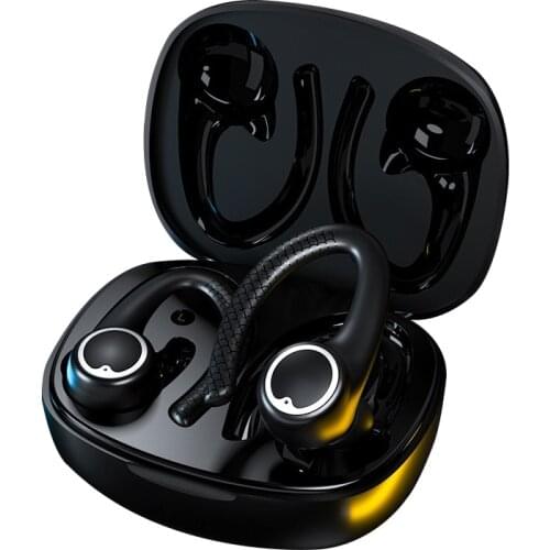 TWS Bluetooth Wireless Headphones Sports Waterproof Earbuds Bluetooth 5.0 Earphone With Microphone Touch Control 9D HiFi Headset