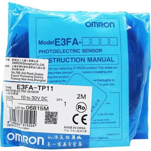 Omron new original authentic photoelectric switch E3FA-TP11 E3FA-TN11 E3FB-TN11 E3FB-TP11 E3FA-DP12 E3FA-VN11 free shipping