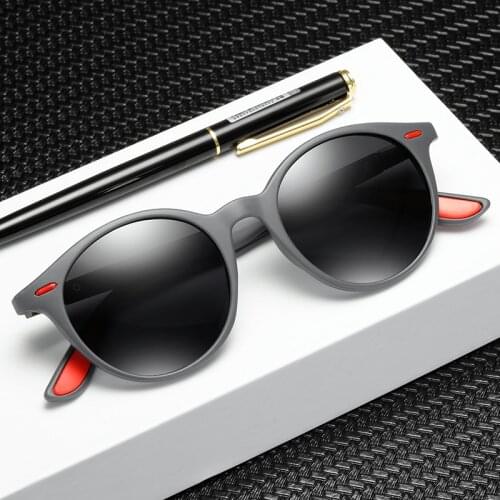 Polarized Sunglasses Unisex Round Vintage Sun Glasses Famous Brand Sunglases Polaroid Sunglasses Retro Feminino for Women Men