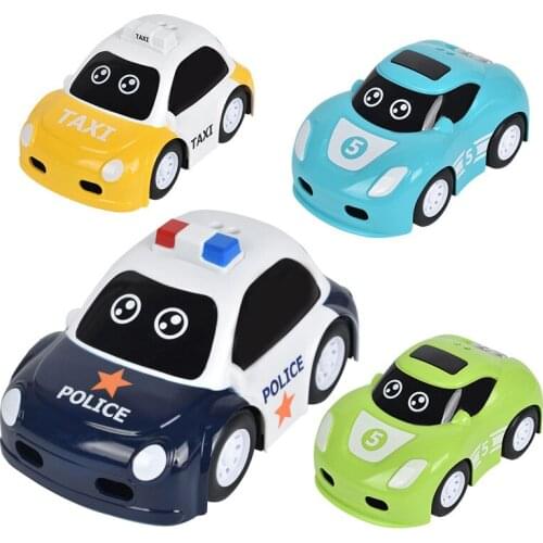 RC Intelligent Sensor Remote Control Cartoon Mini Car Radio Controlled Electric Cars Mode Cute Smart Light Toys for Children