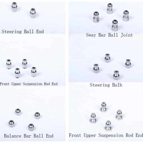 Ball Head Repair Kit for 1/5 LOSI 5IVE-T Kingmotor X2 Rofun Rovan LT Truck Rc Car Toys Parts