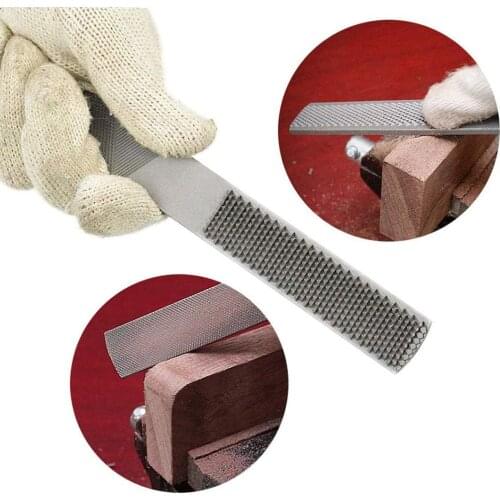 20 cm Woodworking High Carbon Steel Hand Rasp Hand File Round Rasp Needle File for Carpentry