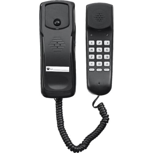 Universal Home Office Wall Mount Corded Wired Telephone Desktop Business Phone Desktop Wall-mounted Home Office Telephone