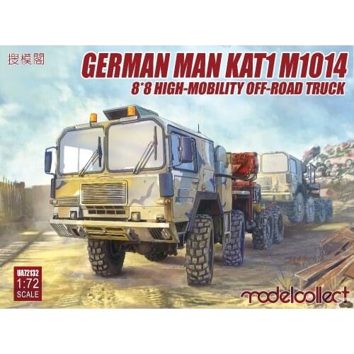 Modelcollect UA72132, German MAN KAT1M1014 8*8 HIGH-Mobility off-road truck 1:72