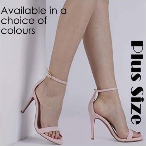 LOSLANDIFEN Womens 110mm Velvet Open Toe Ankle Strap Stiletto High Heels Sandals Party Wedding Dress Shoes
