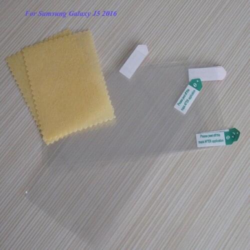 500PCS/Lot Good Quality Guard Film For Samsung Galaxy J5 2016 Clear Screen Protector Films By DHL Fedex