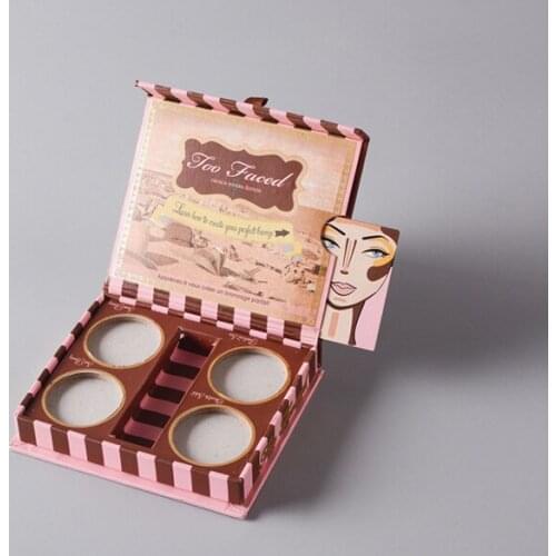 Fast delivery Customized makeup black magnetic flap gift box with foam insert for cosmetic packaging ---PX10932