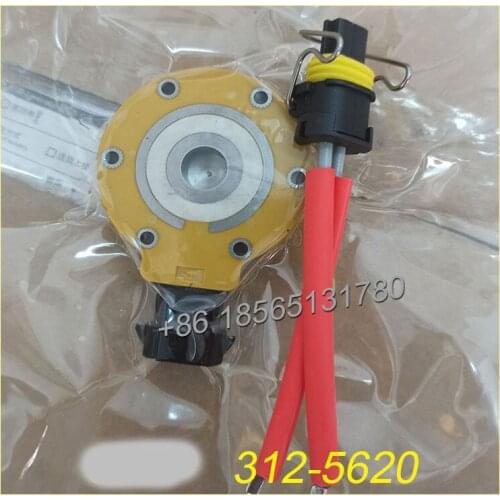 CAT 320D Caterpillar Excavator Solenoid Valve 312-5620 E320D for C6.4 Diesel Pump Parts with Plug Solenoid Assy 2 Sets