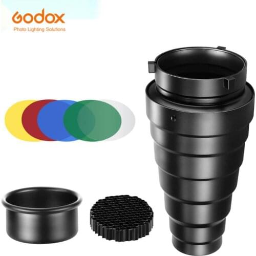 Godox Bowens Mount large Snoot Professional Studio light Fittings For Universal Mount Studio Strobe Flash