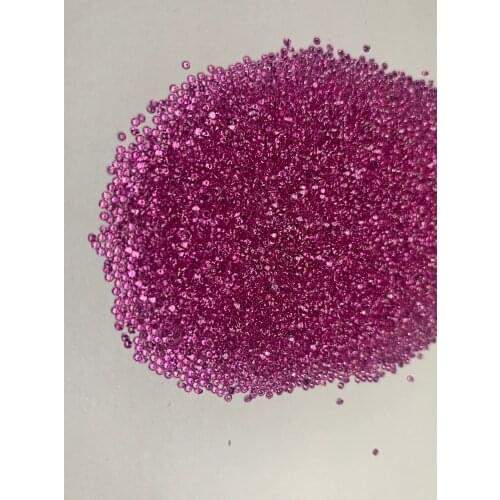 Pirmiana Natural Pink Sapphire Round Size 0.8-1.5mm Loose Gemstones Top Quality For Jewelry Making