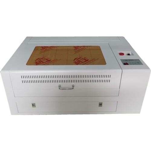 Hot sell 4060 laser engraving machine with 50w CO2 laser tube and linear sqaure rail