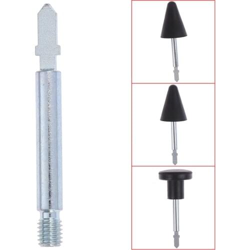 Hot! 75mm Stainless Steel Percussion Massage Tip Extension Rod Massager Bit Tip Set
