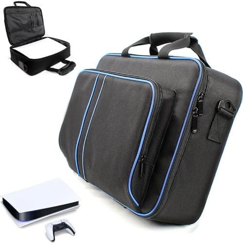 Portable Carrying Bag For PS5 Console Adjustable Shoulder Bag For Sony PS5 Handbag Luggage Cover Case