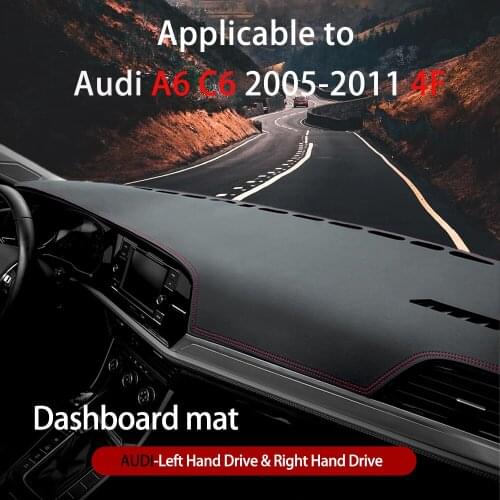 For Audi A6 C6 2005~2011 Anti-Slip Mat Dashboard Cover Pad Sunshade Dashmat Carpet Cape Car Accessories