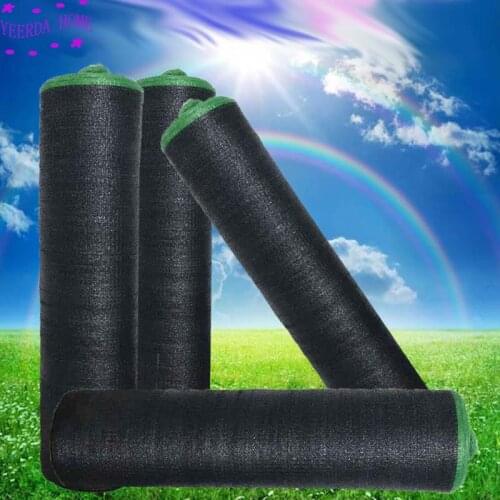2.8x8m Black sunshade net HDPE Anti-UV Outdoor Garden Sunscreen Sunblock Cloth Net Plant Greenhouse cover 3 Pin/4 Pin/6 Pin