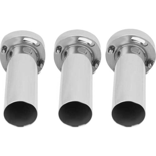 Universal Adjustable Round Exhaust Muffler Tip Removable Sound Silencer Adjustable Exhaust Muffler Tip