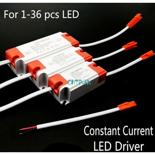 High PF Constant Current LED Driver 300mA 600mA 900mA 3W 10W 20W 30W36W 1-3x1w 4-7x1w 8-12x1w 12-18x1W Lamp Lighting Transformer
