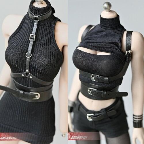 1/6 Scale Body Girdle Restraint Strap Belt For 12inch Female Figure Dolls