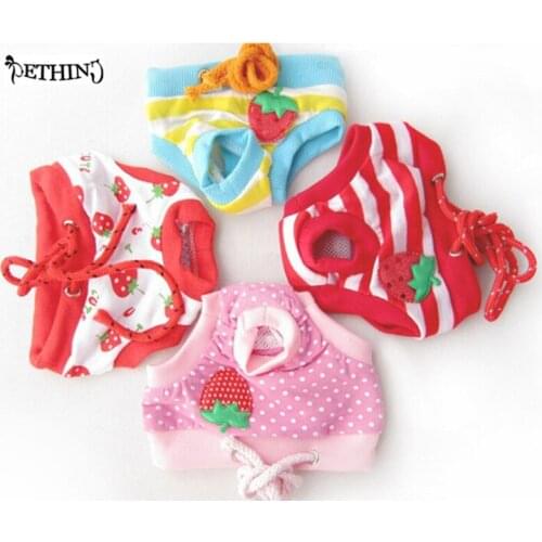 1pcs Female Pet Dog Puppy Cute Short Dog Pants Diaper Underwear Pet Dog Shorts Pet Menstrual Pants Dog Diaper
