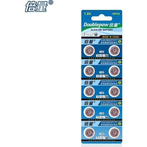 10 grains.Original LR920 button battery,Apply to AG6/371/171,Alkaline battery,1.5V,car key,remote control,electronic watch