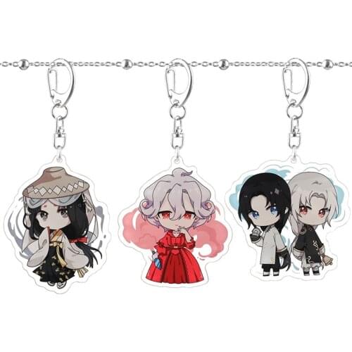 Acrylic Man Key Chain Identity V Women Key Ring Game Keychain Chain for Pants Pendant Kids Key Holder Jewelry Brelok Emily Dale