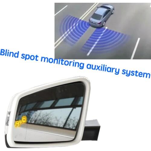 Car BSD BSM BSA Blind Area Spot Warning Drive Mirror Rear Radar Detection System For Mercedes Benz GLA MB X156 2013~2019