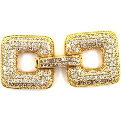 Findings Women Fashion Beads Pearls Bracelets Metal Clasps Accessories Jewelry Making DIY 925 silver Plating Connector Clasps