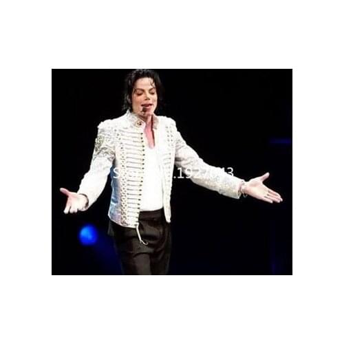 Free Shipping 2015 Custom Michael Jackson Jacket Dangerous Cosplay Costume