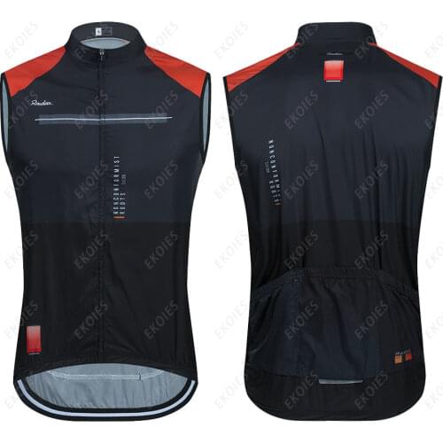 Raudax 2021 Summer Cycling Vest Windstopper Windproof Bicycle Vest sleeveless lightweight breathable Bicycle Jersey Ciclismo