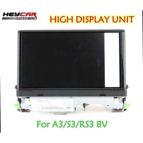 MIB/MIB2 HIGH DISPLAY UNIT 7" 8V0857273P 8V0919604C For AUDI A3/S3/RS3 8V 8V0 857 273 P