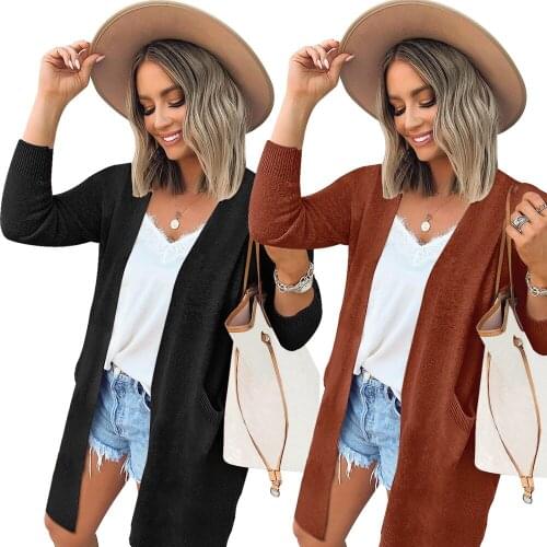 Fashion lady Bag Solid Color women slim fit top plus size black brown