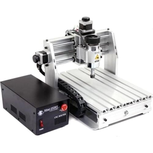 Desktop mini engraver 2520T CNC milling machine for new user and personal hobby