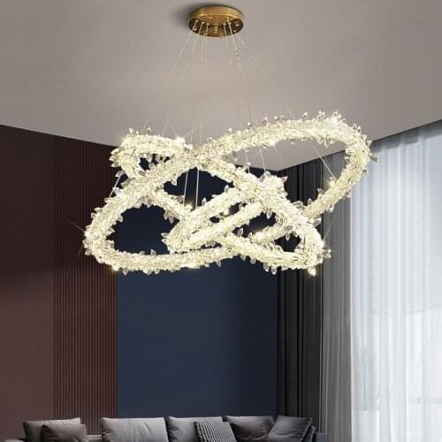 Nordic Led Ceiling Lights For Dining Room Living room Creative Crystal Ceiling Lamp Hanglamp Loft Lamp lampara techo