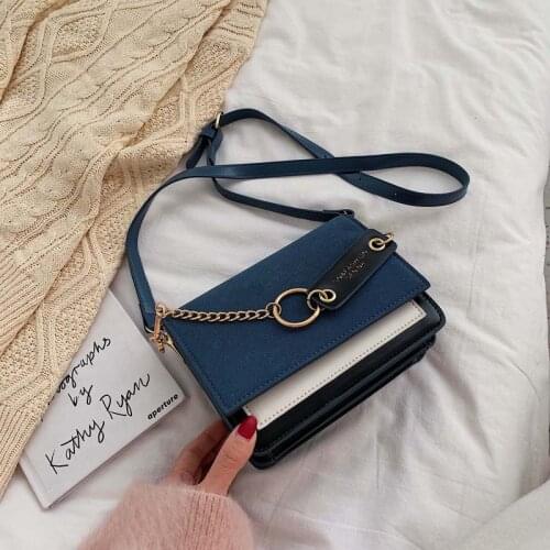 Solid Color PU Leather Saddle Bags For Women 2020 Small Lady Shoulder Messenger Bag Female Travel Handbags and Purses Feminina