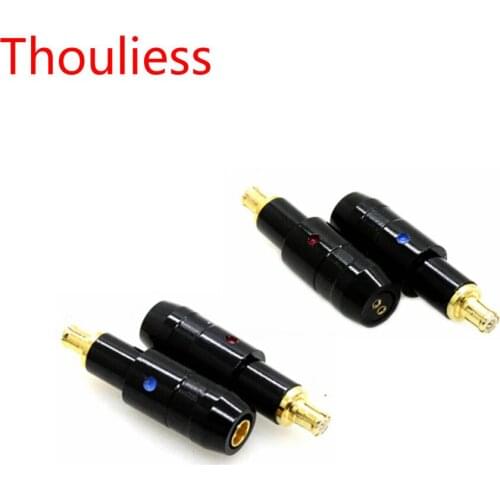 Thouliess 1 pair Headphone Earphone plug jcak for ATH-MSR7B/SR9/ES770H/ESW990H/750/950 ADX5000 Earphone