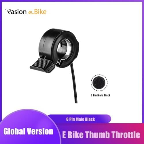 EBike Thumb Throttle Cable 24V/36V/48V/60V/72V Electric Bicycle Speed Throttle