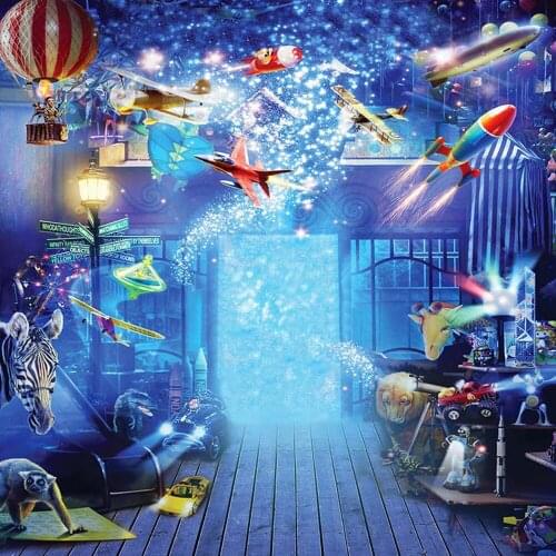 Newborn Vinyl photography backdrop Wooden Computer Printing Background for photo studio camera fotografica papel de parede