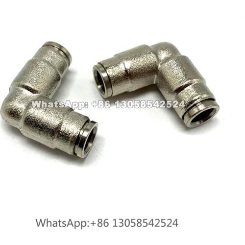 High Pressure Quick Coupling Slip Lock 90 Degrees Elbow Connector, Quick Slip Lock Connector for Mist Cooling System