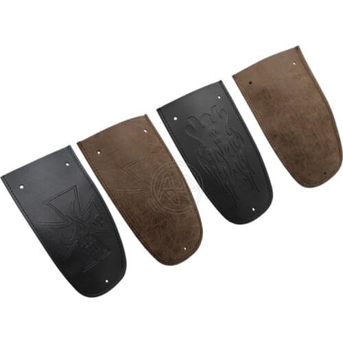 Motorcycle Rear Fender Bib Cover Decorative Pad Trim Crossed Pattern Fit for XL 883 1200 48 Motorbike Accessories