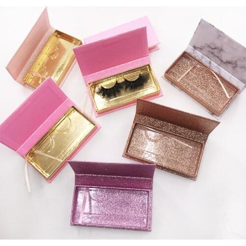 Custom wholesale eyelashes package eyelash packaging box packaging custom logo faux cils mink lashes magnetic cases vendors