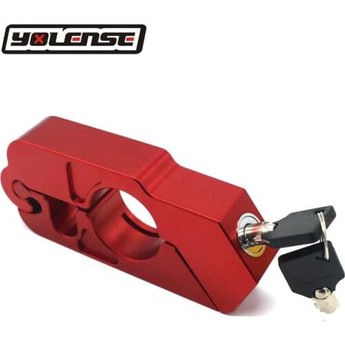For HONDA CBR600RR CBR1000RR CB650F CBR650F CB650R CBR650R Handlebar Lock ATV Brake Clutch Security Safety Theft Protection Lock