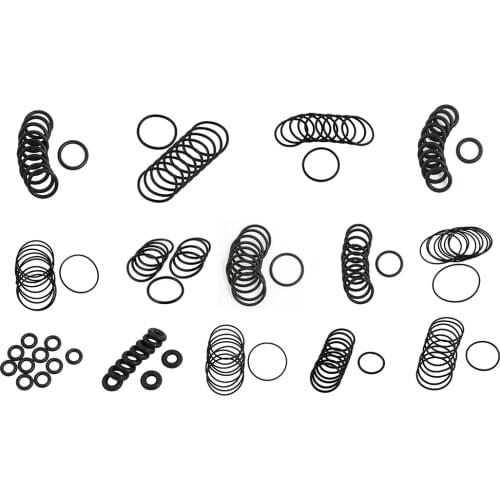 10 pcs Black Rubber Oil Seal O-rings Seals washers