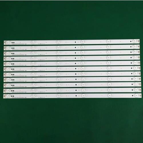 11PCS/lot LED backlight strip for Hisense 50"TV 50H7GB1 LBM500P0302-EE-1S(0) HD500DU-B52 LED50K300U HD500DU-B52 RSAG7.820.6723