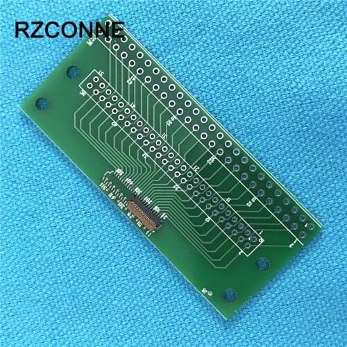 2pcs 25Pin Connector Adapter ZIF 0.3mm Pitch to 2.0mm 2.54mm cable DIP FPC LVDs MIPI Adapter test board
