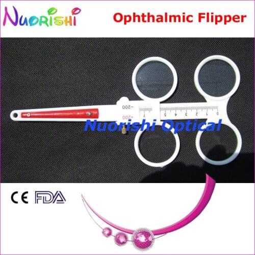 Free shipping E04-2509 plastic confirmation flipper ophthalmic flipper confirmation test
