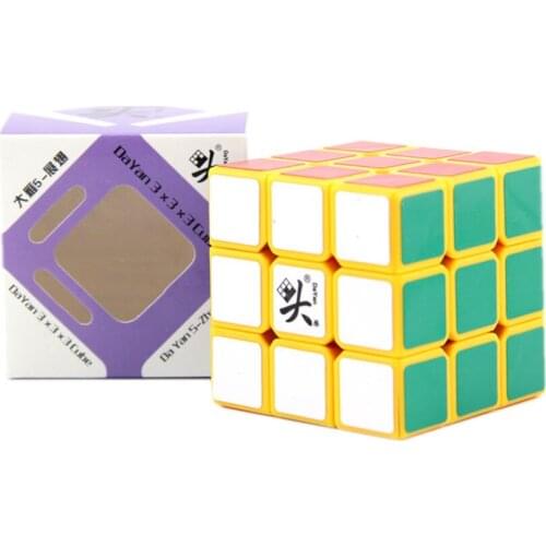 DaYan ZhanChi 57mm Size 3x3x3 Magic Cube 3x3 Professional Speed Cube Educational Toys For Kids Children Cube