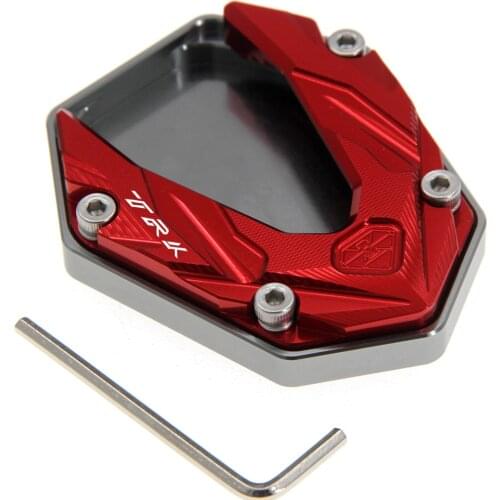 For Benelli TRK 502 2020 Motorcycle Side Kickstand Stand Extension Plate Pad Enlarger