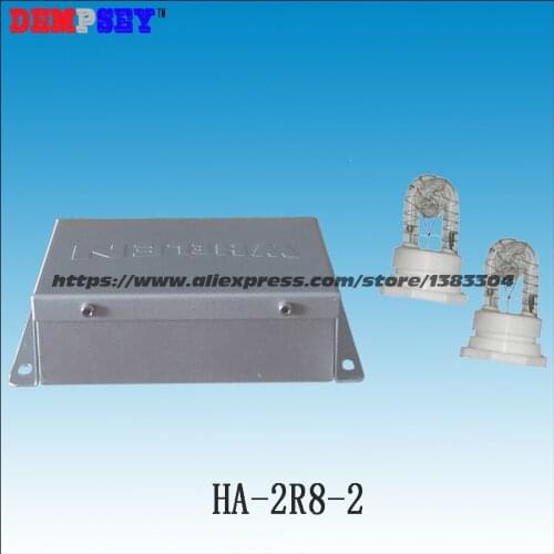 HA-2R8-2 Super Warning bright,Car Strobe Hide a way fog lights, strobe warning light 2pcs xenon strobe light