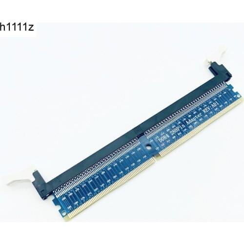 H1111Z Add On Cards Memory Tester RAM DDR4 288Pin DIMM Adapter Riser Memory Protection Card RAM Circuit Post Card for Desktop PC